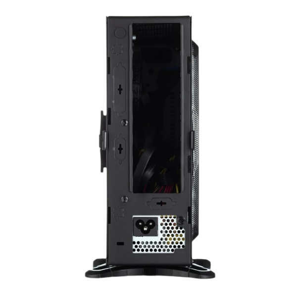 Корпус Foxline FL-BQ5-FLX220-U32 220W Black, mATX, Mini-Tower