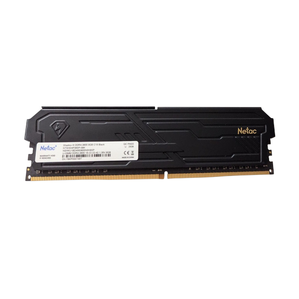 Модуль памяти DDR4 8Gb 3600MHz Netac Shadow III NTSHD4P36SP-08K
