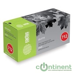 CACTUS Cartridge 712S Картридж (CS-C712S) для принтеров CANON LBP-3010/3100 1500 стр.