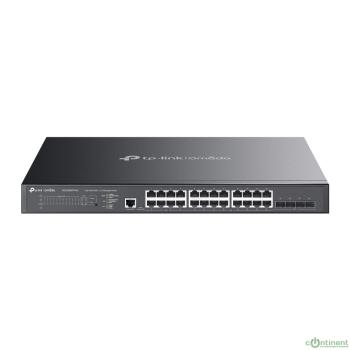 TP-Link SG3428XPP-M2 Управляемый коммутатор JetStream уровня 2+ с 24 портами 2,5 Гбит/с (8 портов PoE++, 16 портов PoE+) и 4 портами SFP+