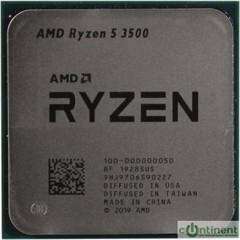 CPU AMD Ryzen 5 3500 OEM (100-000000050) {3.6GHz up to 4.1GHz Without Graphics AM4}