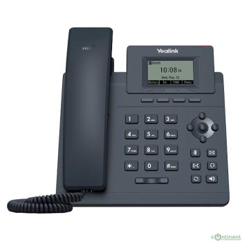Yealink SIP-T30P Телефон SIP 1 линия, PoE, БП в комплекте (6938818306035)