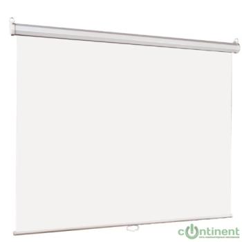 Lumien Eco Picture [LEP-100107] Настенный экран  153х153см (рабочая область 147х147 см) Matte White восьмигранный корпус, возможность потолочн./настенного крепления, уровень в комплекте, 1:1 (треуголь