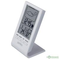 Perfeo Часы-метеостанция "Angle", белый, (PF-S2092) время, температура, влажность, дата