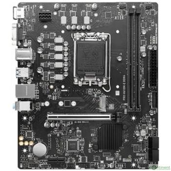 MSI PRO H610M-E DDR4 {H610, LGA1700, 2 DDR4, 1 PCI-Ex16, 1 PCI-Ex1, 1 M.2, 4 SATA3.0, 4 USB3.2Gen1, 8 USB 2.0}