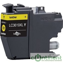 Brother LC-3619XLY Картридж, Yellow  {MFCJ3530/3930,Yellow, (1500стр)}
