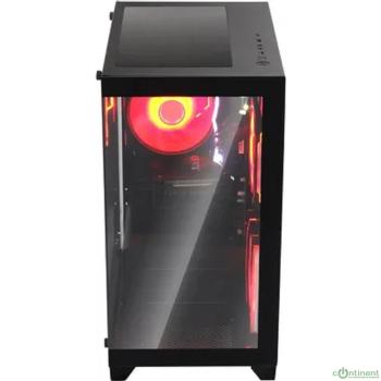 Корпус Bloody BD-CC103 черный без БП mATX 7x120mm 1xUSB2.0 1xUSB3.0 audio bott PSU