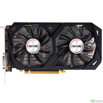 Видеокарта AFOX GTX1660TI 6Gb 192bit GDDR6 DP/DVI/HDMI  ATX Dual Fan (AF1660TI-6144D6H7-V4) RTL