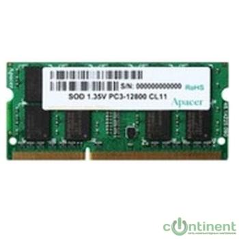Apacer DDR3 SODIMM 4GB DV.04G2K.KAM PC3-12800, 1600MHz, 1.35V