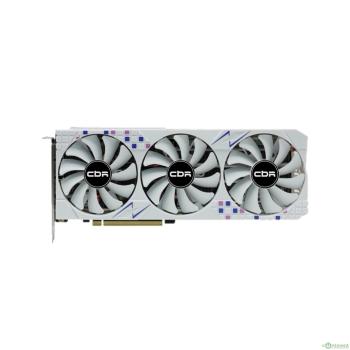 Видеокарта CBR RTX 3070Ti 8GB, GDDR6, 256BIT, 1575-1770Mhz, 290W  (HDMI/3xDP)[VGA-STX3070TI-8G-RTL]