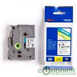 Brother TZE231 Картридж с лентой (P-Touch, 12мм, Черный на белом) (TZE231)