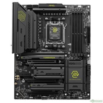 Материнская плата MSI MAG X870E TOMAHAWK WIFI X870, AM5, 4*DDR5, 3*PCIEx16, 4*M.2, 4*TypeC, 2*USB3.2Gen2, 7*USB3.2Gen1, 8*USB2.0, 4*SATA3.0, 5G, Type-C DP, HDMI, ATX, RTL
