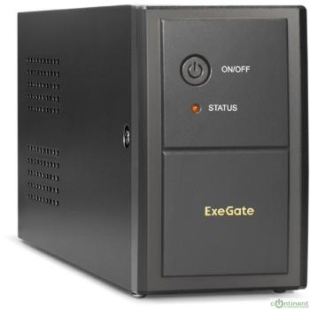 Exegate EP276528RUS ИБП Power Back BNB-650  <650VA, Black, 2 евророзетки>