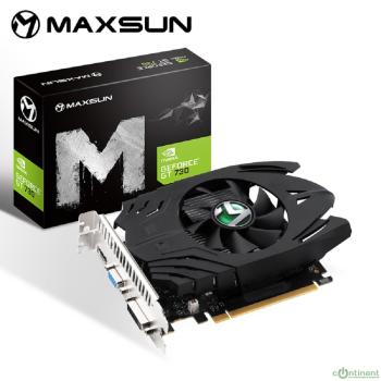 Видеокарта MAXSUN MS-GT730 PH 2G L0  2Gb GDDR3, 64bit, 700/1333Mhz,  DP/HDMI/DVI, 19W Ret (6940709611036)