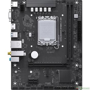 MAXSUN MS-Challenger B760M-F WIFI (Socket 1700, mATX, 2*DDR4(64Gb), VGA/HDMI, 3xSATA3, 1*M.2,1xPCI-E x16/1xPCI-E x1, 2*USB 2.0, 2*USB 3.2 Gen1, LAN 1*1G, Bluetooth, Wi-Fi 802.11ac, RTL)