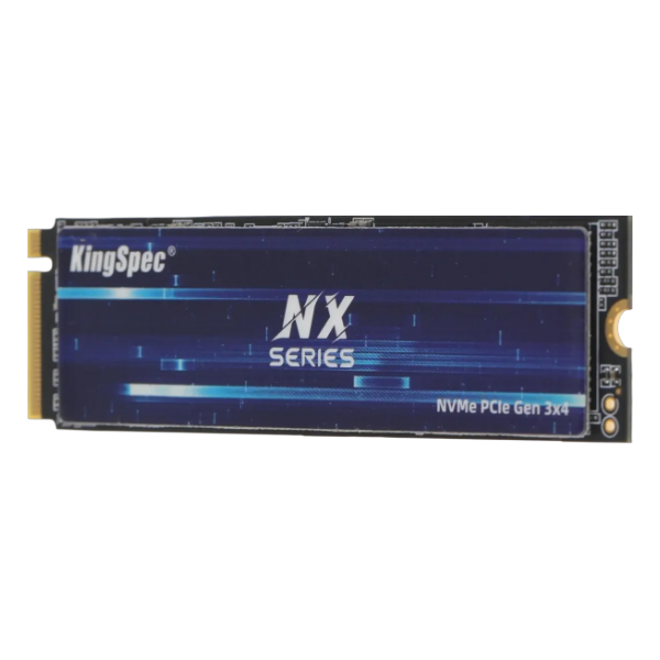 1TB KingSpec NX-1TB SSD, M.2, 2280, 1000 ГБ, PCI-E 3.0 x4, NVMe, 3400 МБ/сек, 3100 МБ/сек, TLC