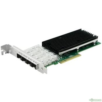 Lr-Link LREC9804BF-4SFP+ Сетевая карта/ PCIe x8 10G Quad Port Fiber Server Network Card