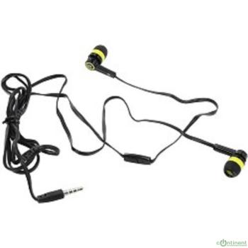 Defender Pulse 420 черный + желтый, вставки [63421]