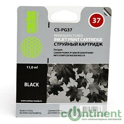 CACTUS PG37 Картридж CS-PG37 для Canon PIXMA iP1800/iP2500/iP2600, MP210/220, MX300/310
