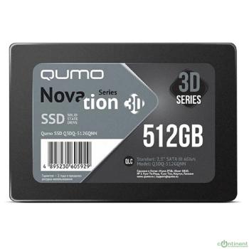 QUMO SSD 512GB QM Novation Q3DQ-512GQNN {SATA3.0}
