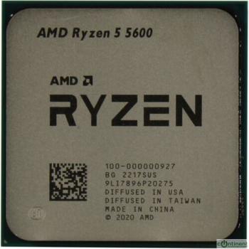 CPU AMD Ryzen 5 5600 BOX (100-100000927CBX) {Vermeer, 7nm, C6/T12, Base 3,50GHz, Turbo 4,40GHz, Without Graphics, L3 32Mb, TDP 65W, SAM4}