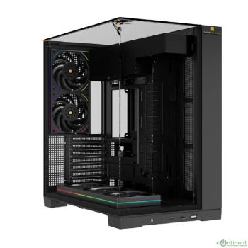 Thermalright Корпус TR-A70 FanUB / Black / TG / TL-UB36R+TL-UB24 PWM Fans / USB TYPE-C / ATX  / TRA70FUBB