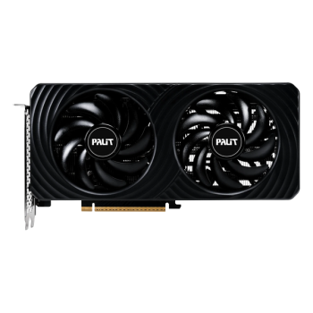 NVIDIA GeForce RTX 5060 Ti Palit Dual 8GB (NE7506T019P1-GB2062D) 8 ГБ памяти GDDR7, 128 бит, HDMI, 3xDisplayPort, подсветка, длина 263 мм