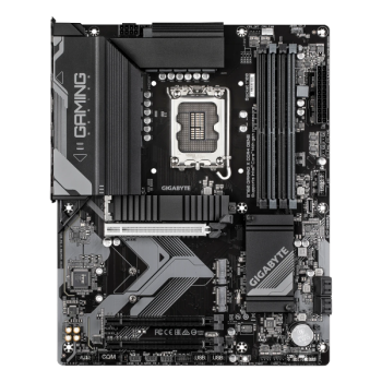 Gigabyte B760 GAMING X DDR4 GEN5 ATX, сокет LGA 1700, чипсет Intel B760, 4xDDR4, PCI-E 5.0, 3xM.2, Type-C,сеть: 2.5 Гбит/с, HDMI, DisplayPort