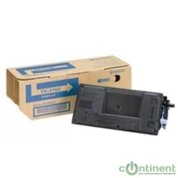 Kyocera-Mita TK-3160 Тонер-картридж {P3045dn/P3050dn/P3055dn/P3060dn (12 500 стр.)}
