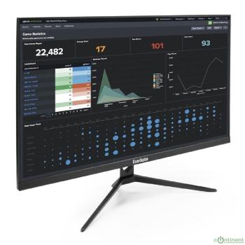 LCD ExeGate 27" EV2707A ProSmart черный {VA 1920x1080 75Hz 5ms 16:9 280cd 3000:1 178/178 D-Sub HDMI2.0 FreeSync LowBlueLight 2x3W VESA регулировка наклона} [EX294345RUS]