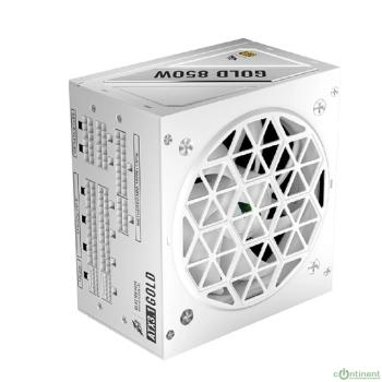 1STPLAYER NGDP Gold 850W White/ ATX 3.0, APFC, 80 PLUS Gold, LLC+DC-DC, 120mm fan, full modular / HA-850BA4-WH