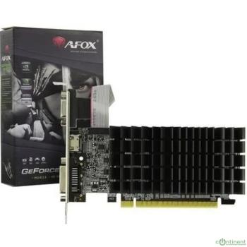 Видеокарта AFOX Geforce G210 LP 1GB, DDR3 64-bit, VGA/DVI/HDMI  Fan (AF210-1024D3L5) RTL