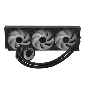 СЖО Arctic Liquid Freezer III Pro 420 ARGB Black, TDP 400 Вт, ARGB, 3x140mm