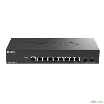 D-Link DGS-1210-10X/ME/C1A Управляемый L2 коммутатор с 8 портами 10/100/1000Base-T и 2 портами 10GBase-X SFP+
