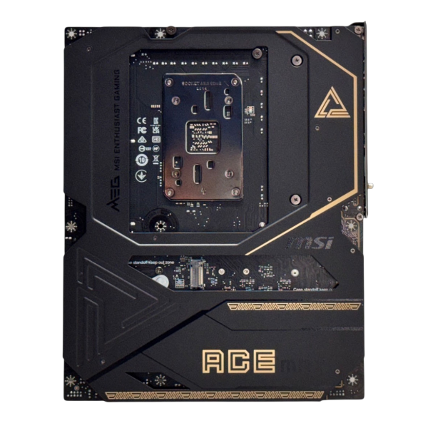 MSI MEG X870E ACE MAX ATX, Socket AM5, чипсет AMD X870E, 4xDDR5, 2xPCI-E 5.0, 5xM.2, Type-C,сеть: 5 Гбит/с, 10 Гбит/с, Wi-Fi, Bluetooth, HDMI, подсветка