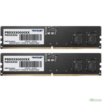 Patriot DDR5 DIMM 32GB 2x16Gb 4800MHz PSD532G4800K Signature RTL PC5-38400 CL40 ECC 288-pin 1.1В