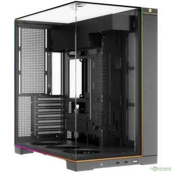 Thermalright Корпус TR-A70 ARGB FAN5-C / Black / TG / 5 x120mm ARGB PWM Fans / ARGB Strip / USB TYPE-C / ATX  / TRA70AF5CB