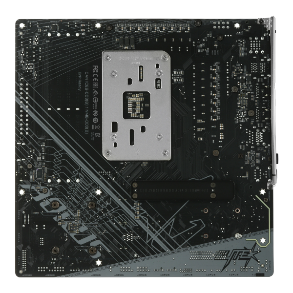 Gigabyte X870M AORUS ELITE WIFI7 mATX, Socket AM5, чипсет AMD X870, 4xDDR5, PCI-E 5.0, PCI-E 4.0, 2xM.2, Type-C,сеть: 2.5 Гбит/с, Wi-Fi, Bluetooth, HDMI, подсветка