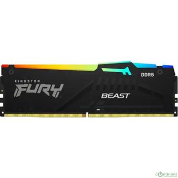 Kingston DDR5 DIMM 32GB 6400MT/s CL30 FURY Beast RGB KF564C32BBEA-32
