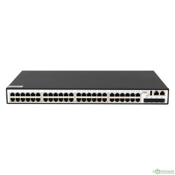 SNR SNR-S2989G-48TX-RPS Управляемый коммутатор уровня 2+, 48 портов 10/100/1000Base-T, 4 порта 1/10G SFP+, VSF HA, встроенный БП ~220V AC, RPS 12V DC