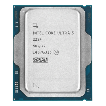 Intel Core Ultra 5 225F, Socket 1851, 10-ядерный, 3300 МГц, Turbo: 4900 МГц