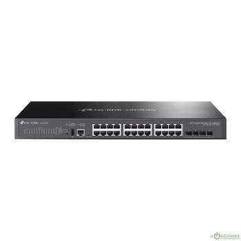 TP-Link SG5428X Omada 24-портовый гигабитный стекируемый управляемый коммутатор уровня L3 с 4 SFP+ слотами 10G