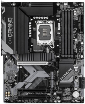 Gigabyte B760 GAMING X GEN5 ATX, сокет LGA 1700, чипсет Intel B760, 4xDDR5, PCI-E 5.0, 3xM.2, Type-C, сеть: 2.5 Гбит/с, HDMI, DisplayPort