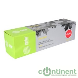 CACTUS Cartridge 729Y Картридж  для принтеров CANON  i-SENSYS LBP7010C/ LBP7018C; желтый, 1000стр.