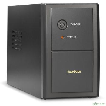Exegate EP285546RUS ИБП Power Back BNB-450.LED.AVR.4C13 <450VA/240W, LED, AVR, 4*C13, металлический корпус, Black>