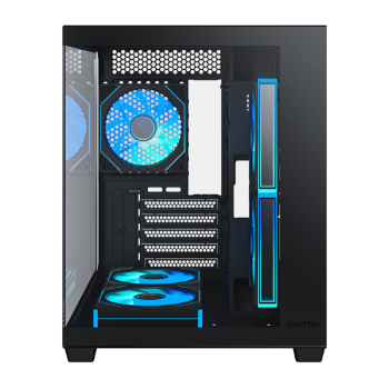 Корпус XASTRA QW400M 5ARGB-FC-C6-AC Black (QW400M-5FM12A-FC-C6-AC)
