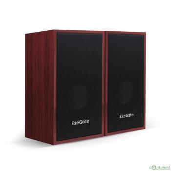 Exegate EX287059RUS Акустическая система 2.0 ExeGate Tango 314 (питание USB, 2х3Вт (12 Вт RMS), 80-20000Гц, темное дерево)