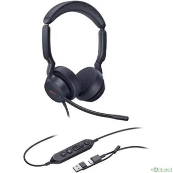 Гарнитура проводная/ Yealink UH44 Dual UC USB-C/A [1308187]