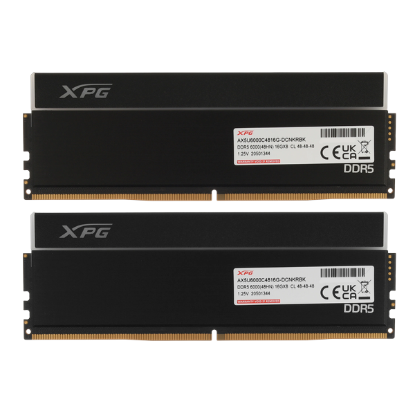 Модуль памяти DDR5 32Gb (2x16Gb) 6600MHz ADATA XPG Novakey RGb AX5U6000C4816G-DCNKRBK
