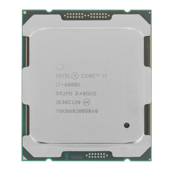 Intel Core i7 - 6800K, Socket 2011-3, 6-ядерный, 3400 МГц, Turbo: 3600 МГц